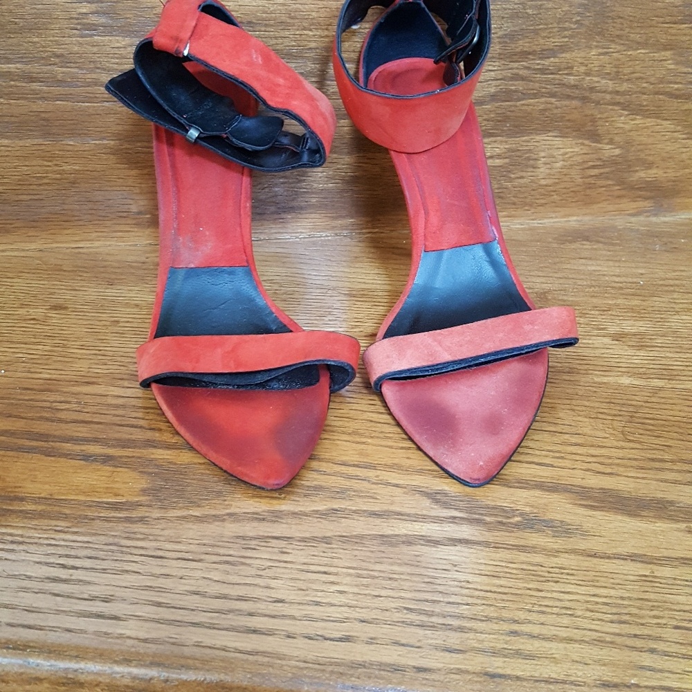 Zara Red Sandals - Picture 3 of 4